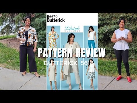 Pattern Review | Butterick 5616 and Butterick 6670