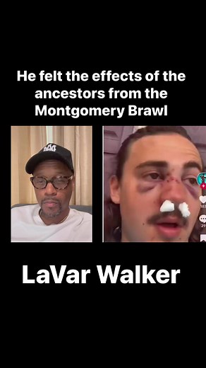 180K views · 6.3K reactions | He felt the effects of the ancestors from the Montgomery Brawl. Tell him to call me!!! Check me out live at the Baltimore Comedy Factory August 18-20 get tix here: https://www.baltimorecomedy.com/events/78035 | LaVar Walker Comedian | Facebook