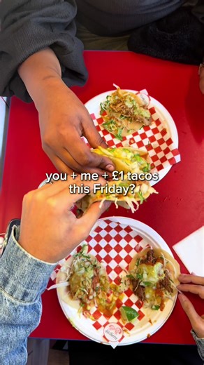 £1 Soft Shell Tacos in Notting Hill Every Friday