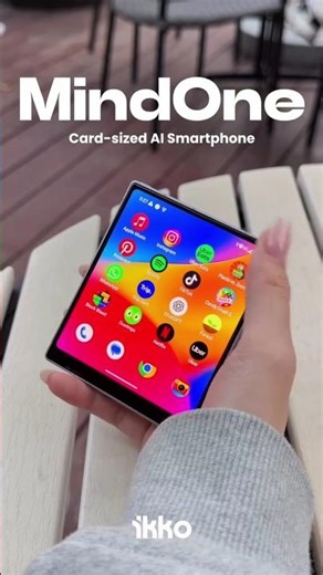 Small phone with QWERTY keyboard and Hi-Fi DAC. 🥹🤩 We honestly can’t wait for iKKO MindOne!