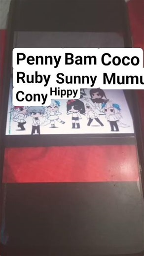 Characters Penny Bam Coco Ruby Sunny Mumu Cony Hippy