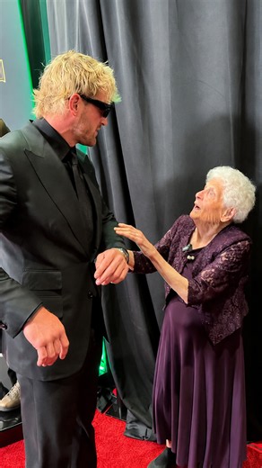 Granny playfully roasts WWE stars for funny reactions