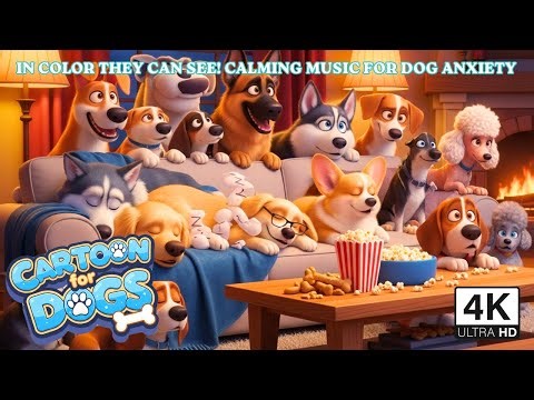 Bluey: Anti-Anxiety & Boredom Cartoon for Dogs when Home Alone on Weekends 🐶✨ In Color they can See