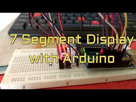 How to make 0-9 counter using Arduino and 7 Segment Display