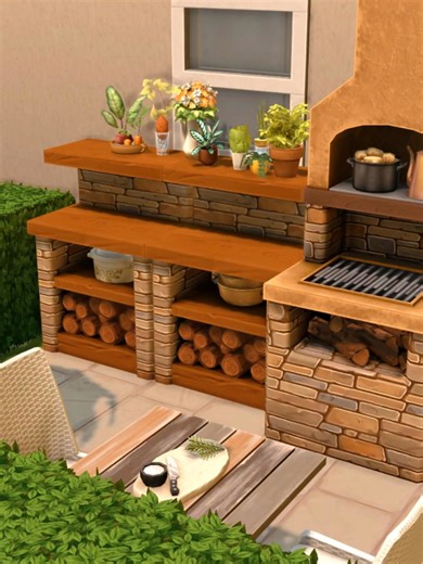 I am building a simple, modern house in Oasis Spring 🌴🏜️ #sims4speedbuild #sims4buildingtips #stopmotion #sims4tok #sims4