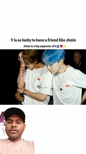 jimin is a big supporter of V🫂♥️✨||#bts#btsarmy#youtubeshorts