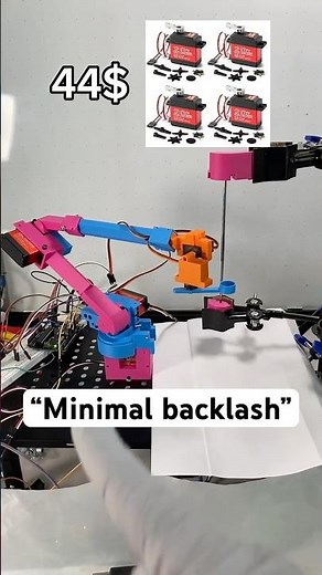 remarkable accuracy using cheap motors for precise linear motion