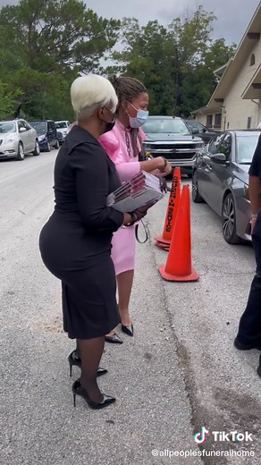 Family's Farewell Arrival with Deborah Ali-Williams at All Peoples Funeral Home