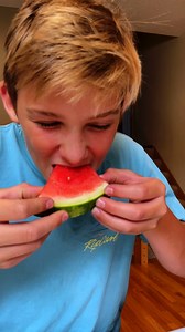 The Watermelon Biting game 🍉 Kids and family play summer table game with watermelon for funny prizes. (for entertainment purposes only This video was produced by Benson Crew, Network Media, and Benson Bros. | Paul & Kezzy