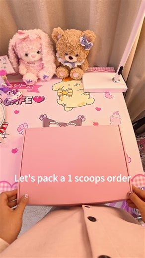 Hi Maisie, this is your order packing video,hope you like it!💕💕#luckyscoop #mysteryscoop #asmr #packingorders #mysterybox