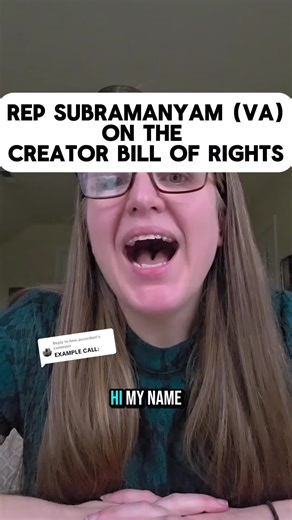 Replying to @lime.accordion Rep Suhas Subramanyam (D-VA) 1/16/2026 Yall-- this is the basic framework for every call. If you are calling about a specific bill, you can simply give your name and zip code and say whether you want the rep to vote for or against said bill. If you want to give personal testimony, you can, but the real goal is getting added to the tally of being for/against it. #creatorbillofrights #congress #democrat #progressive