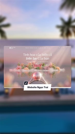 Thiết kế website chuyên nghiệp Ngọc Hien Pearl