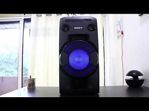 Sony Party Speaker - MHC-V11 | Complete Review & Sound Test (2019)