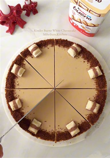 Cremigster Kinder Bueno White Cheesecake Rezept
