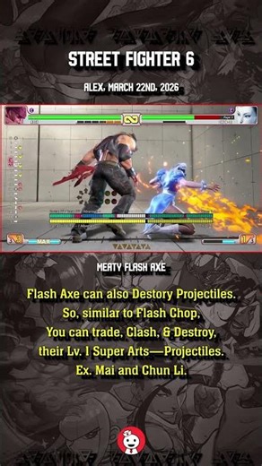 Alex—Flash Axe, Meaty Setup #sf6_alex #fgc #SF6