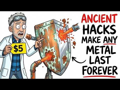 5 Ancient Rust-Proof Hacks That Make Any Metal Last FOREVER — (Physics Don't Lie)