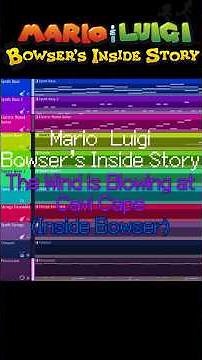 Mario & Luig: Bowser's Inside Story Cavi Cape (Inside Bowser) Theme FL Studio Deconstruction. #music