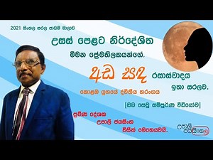 මීමන ප්‍රේමතිලකයන්ගේ "අඩ සඳ-Ada Sandha" සිංහල රසාස්වාදය සම්පූර්ණ වීඩියෝව මෙහෙයවීම - උපාලි ජයසිංහ සර්