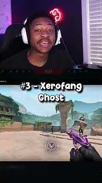 Top 5 BEST Sounding Ghost Skins In Valorant! #valorant #valorantskins #gaming #valorantshorts