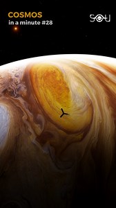 Jupiter's Great Red Spot is mysteriously shrinking | COSMOS in a minute #28 #jupiter #astronomy #cosmosinaminute #space | The Secrets Of The Universe
