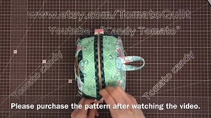 No.201 Triangular Pouch, PDF Pattern Only, Hand Sewing, Youtube Tutorial, No Written Instructions - Etsy