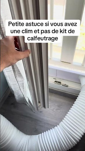 Installation d’une clim mobile ￼