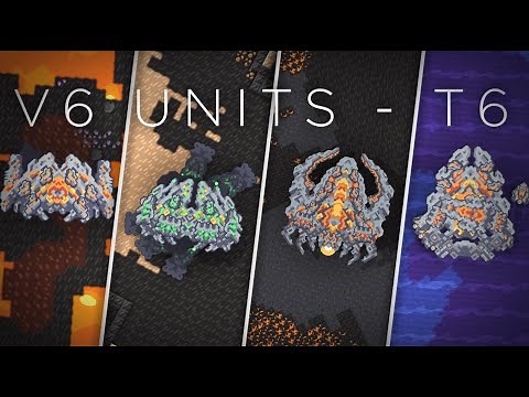Mindustry Exogenesis Mod | T6 Vanilla Units Cinematic Film