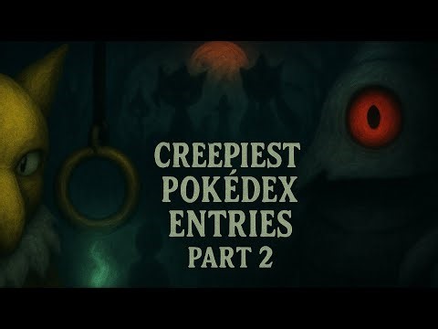 The Creepiest Pokédex Entries – Part 2 👻 | Pokémon Horror Lore
