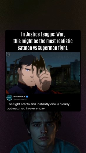 In Justice League: War, this might be the most realistic Batman vs Superman fight.