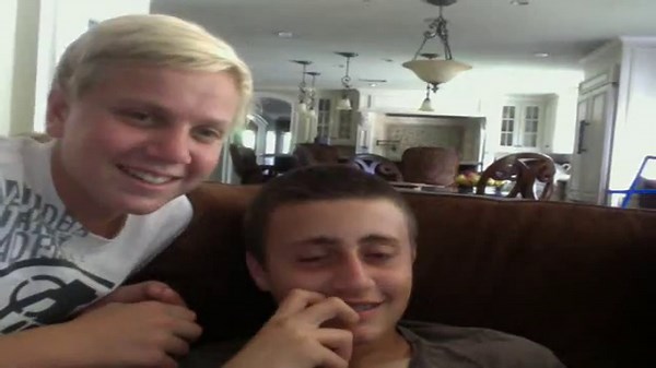 man gives man blowjob