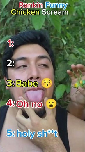 Ranking the funniest chicken screams ever… #1 sounded absolutely unbelievable! 😂🐔