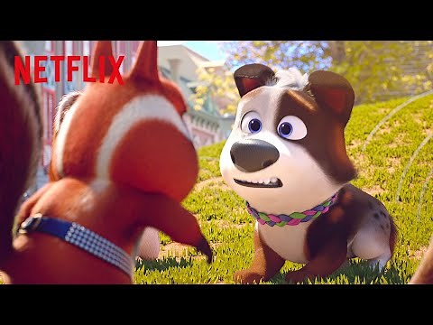 Squirrel Scuffle at the Dog Park | Dog Gone Trouble | Netflix After School