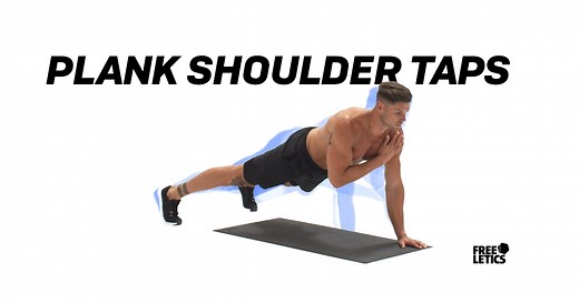 Freeletics Exercises: Plank Shoulder Taps