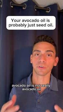 Nobody Fakes Butter: Why Your Avocado Oil Is Probably Seed Oil