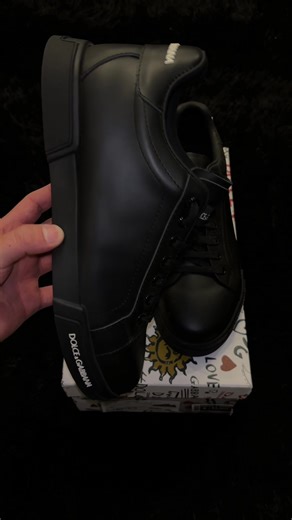 Alucinantes Sneakers de Dolce & Gabbana en Negro