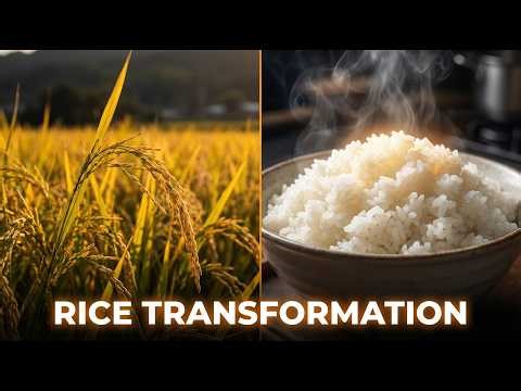 Rice Production Process Like You’ve Never Seen 😳