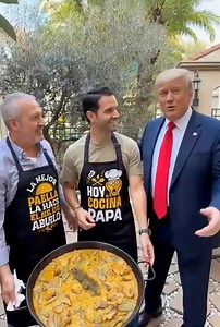 M’ha costat una paella però ho hem acosenguit, #Trump serà el próxim pregoner de #FestesPaterna | Juan Antonio Sagredo