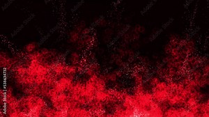 Abstract motion background of burning fire flame and particles Stock Video