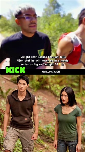 Twilight star Booboo Stewart tells N3on that will never be in a movie series as big as Twilight