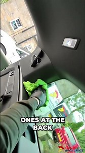 Cleaning My Car's Panoramic Roof! #shorts