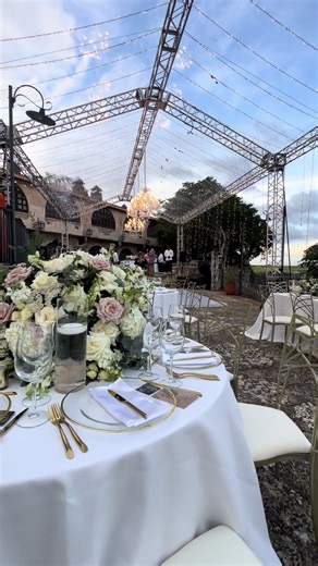 Wedding reception at Piazzetta Terrace in Casa de Campo. #destinationwedding #dominicanrepublic #weddingtiktok #creatorinsights
