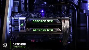 17K views · 376 reactions | O casemod da semana é mais do que potente! O TITAN X System foi desenvolvido pela equipe do GeForce Garage com 2x GeForce GTX TITAN X em SLI, Intel i7-5960X e 32GB DDR4 Corsair Vengeance Memory  | NVIDIA GeForce Brasil | Facebook