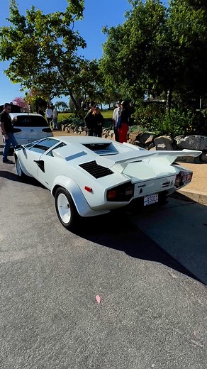 Del Dios Motor Club on Instagram: "Doug DeMuro’s Lamborghini Countach 5000S out at our local cars and coffee. @rsfcars . . . . . #dougdemuro #lamborghini #lamborghinicountach #supercar #supercarlifestyle #exoticcar #exoticcars #1980scars #1980s #1980sdesign"