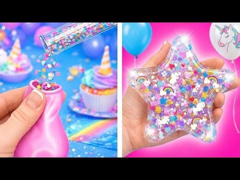 Défi Slime Licorne Arc-en-Ciel Géant ! 🦄🌈 ASMR Ultra Satisfaisant ✨