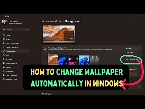 How to Change Wallpaper Automatically in Windows 11