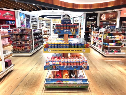 Fun and fine chocolate combine as Munz Sportsline premieres exclusively with Dubai Duty Free