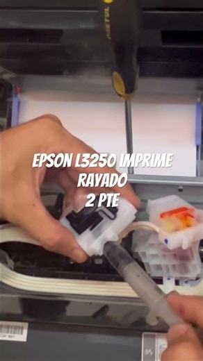 Epson l3250 imprime rayado segunda parte