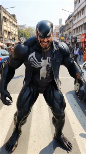 Venom Transformation using AI #marvel #ai