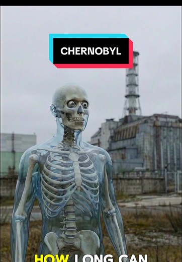 How long can you spend inside the Chernobyl nuclear power plant? #chernobyl #radiation #science