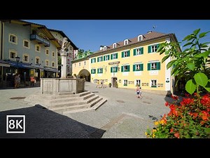 Berchtesgaden A Picturesque Bavarian Town in Germany 8K